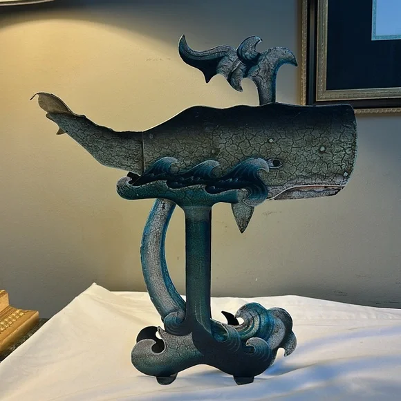 Authentic model balance toy rocking whale 🐋